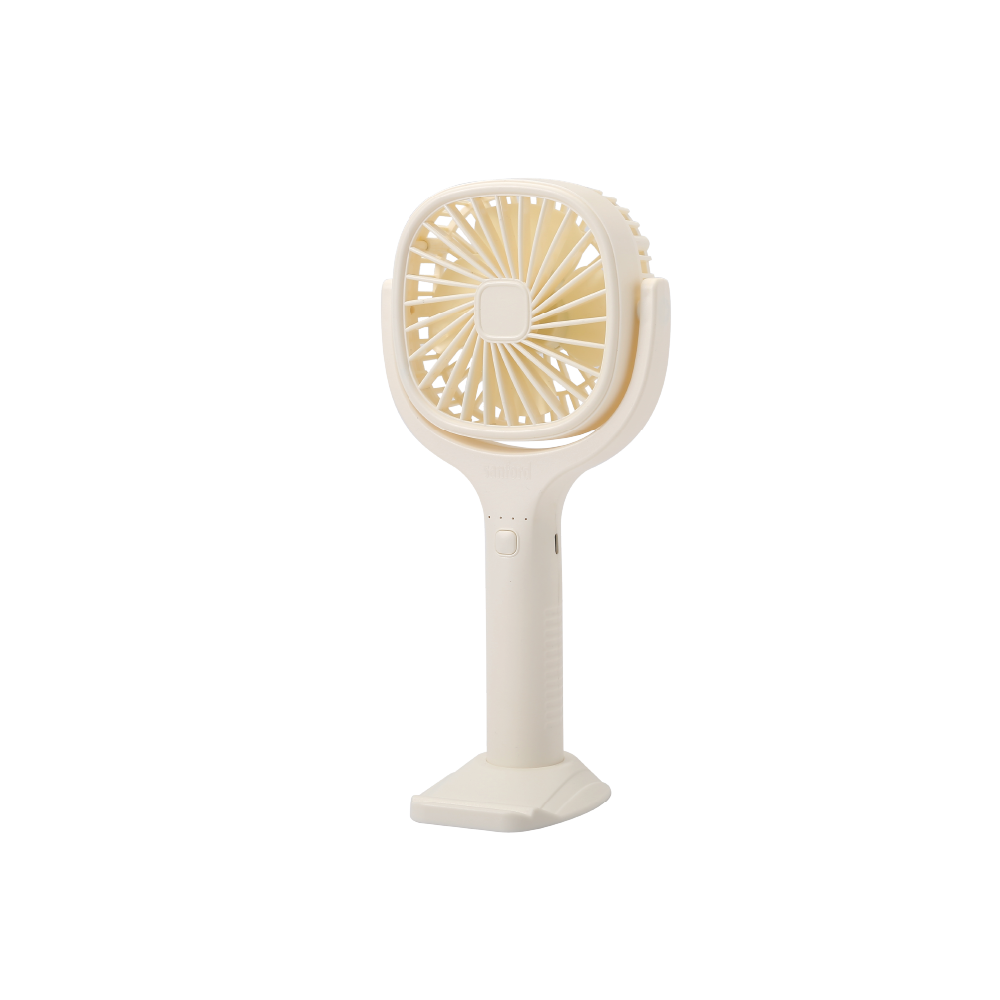 rechargeable hand fan mobile holder type c charging 3 speed sanford 10