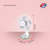 Sanford 16 Inch Table Fan with Timer Function and 3 Speed Modes | SF951TFN - Sanford India