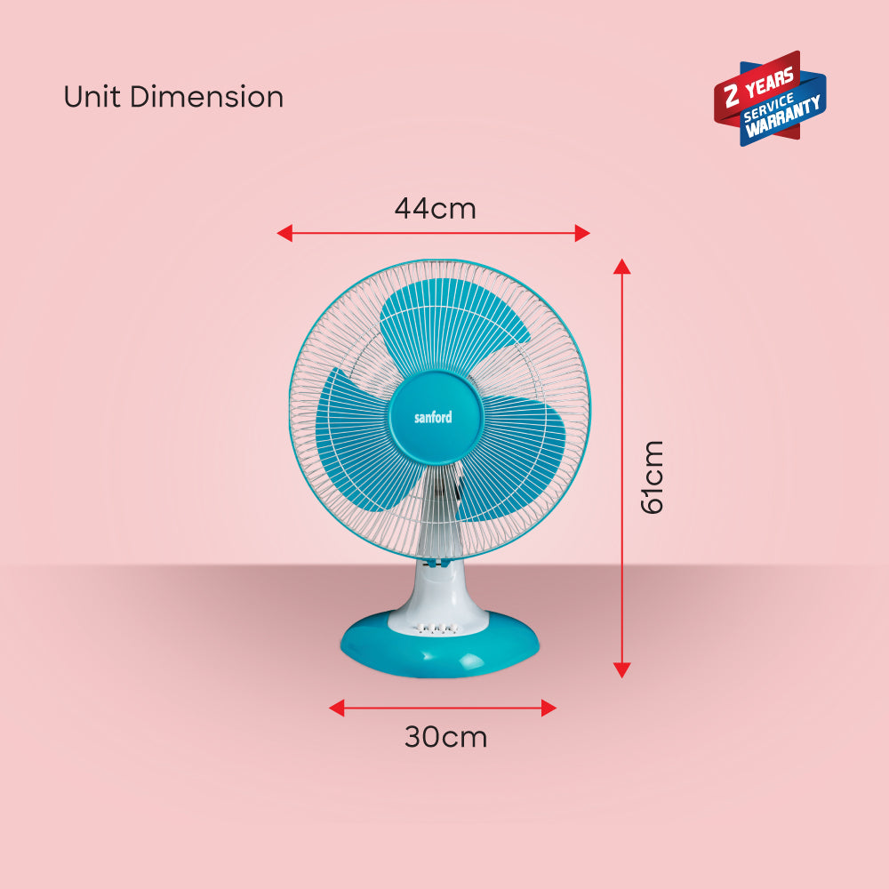 Sanford Table Fan 16-Inch with 3-Speed Control and 60W Motor | SF953TFN - Sanford India