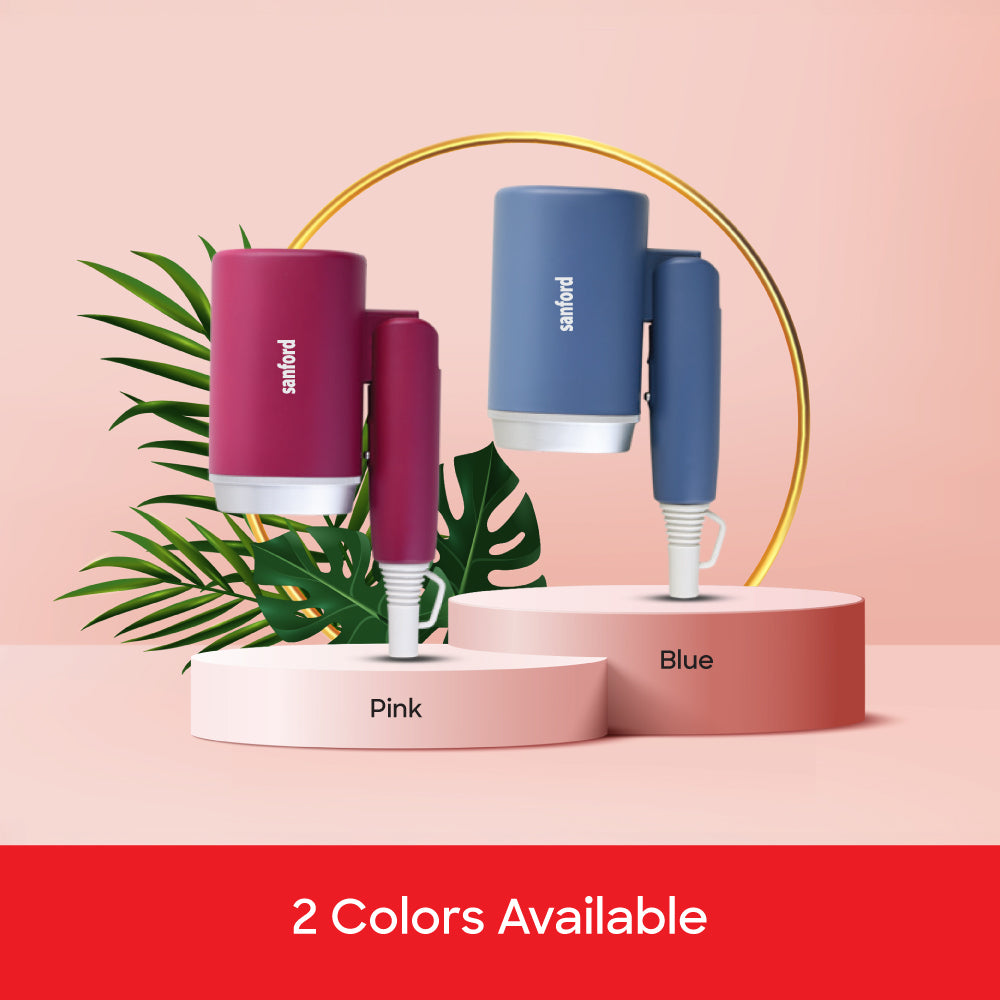 Sanford 1200W Hair Dryer with Foldable Handle and Dual Heat Settings | SF9693HD - Sanford India