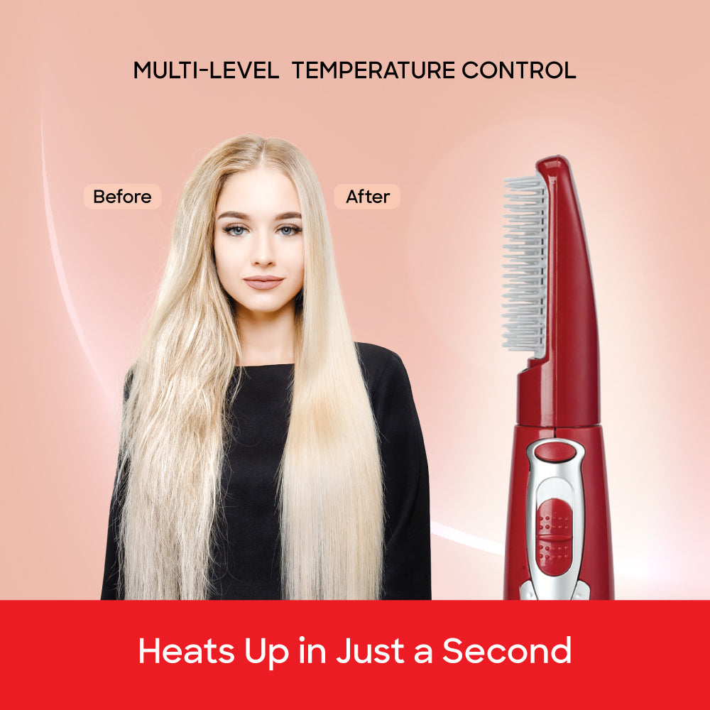 Sanford 800W Hair Styler with 2-in-1 Brush and Heat Settings | SF9751HS - Sanford India
