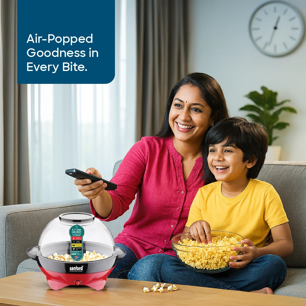 Sanford Popcorn Maker 800W With 5.7L Bowl and Roast Option – SF9976PM