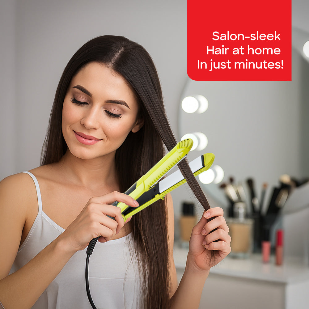 Sanford Ceramic Hair Straightener with 210°C Heat and Swivel Cord | SF999HST - Sanford India