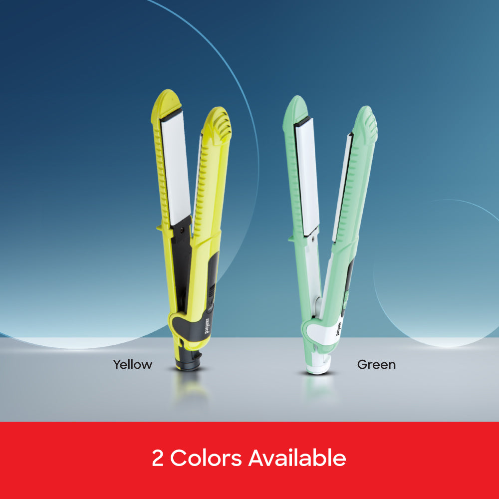 Sanford Ceramic Hair Straightener with 210°C Heat and Swivel Cord | SF999HST - Sanford India