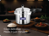 Sanford aluminium pressure cooker for fast and safe home cooking