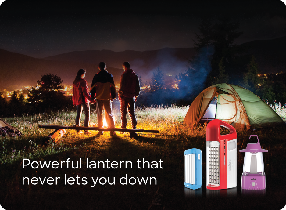 Sanford rechargeable emergency light for bright home backup