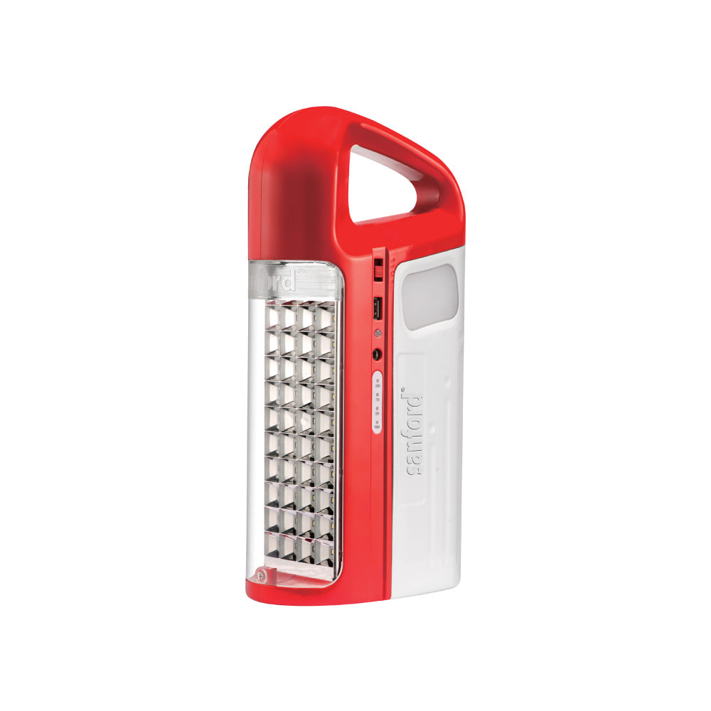 Sanford 80 LED Rechargeable Light with 60 Hour Backup and Solar Slot | SF454EL - Sanford India
