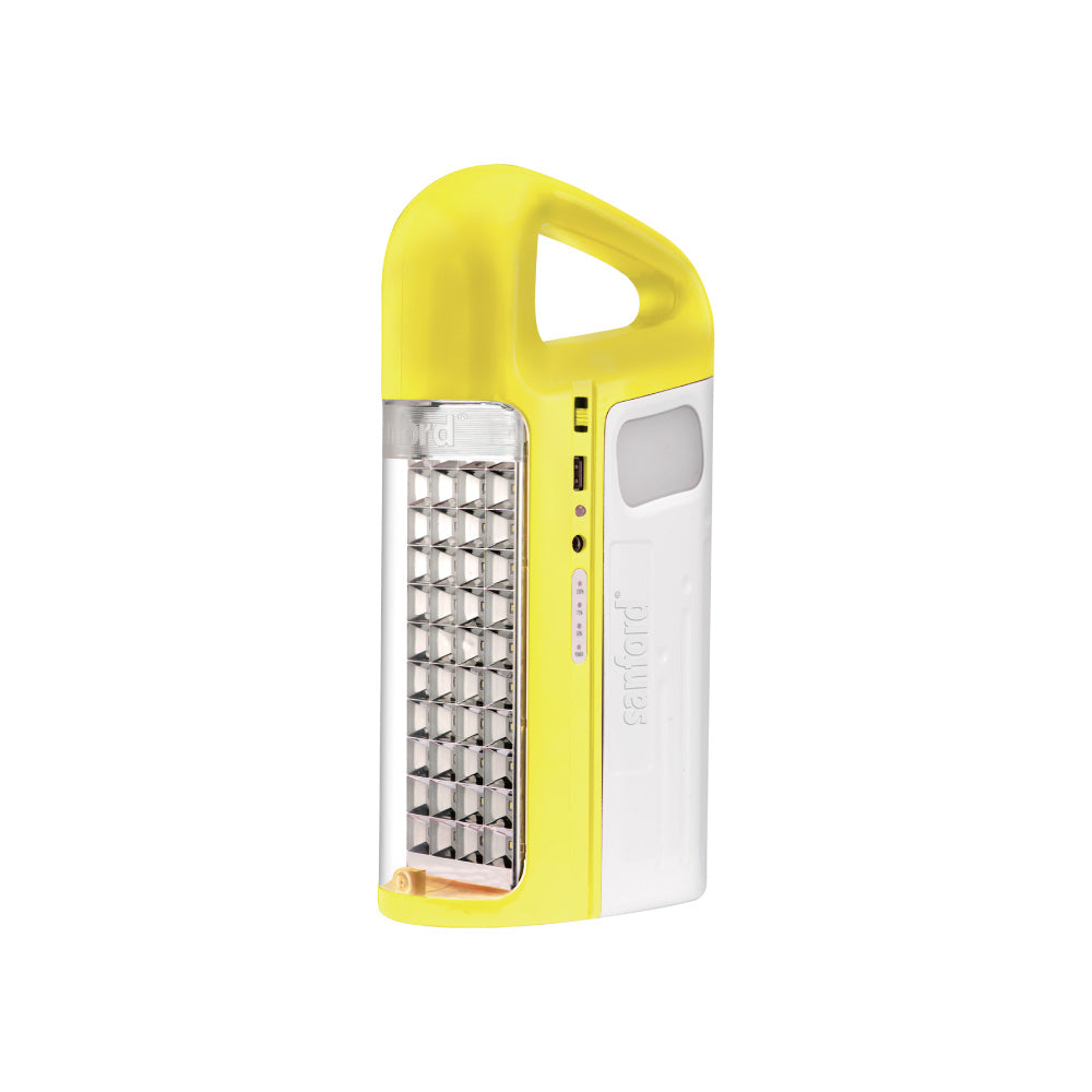 Sanford 80 LED Rechargeable Light with 60 Hour Backup and Solar Slot | SF454EL - Sanford India