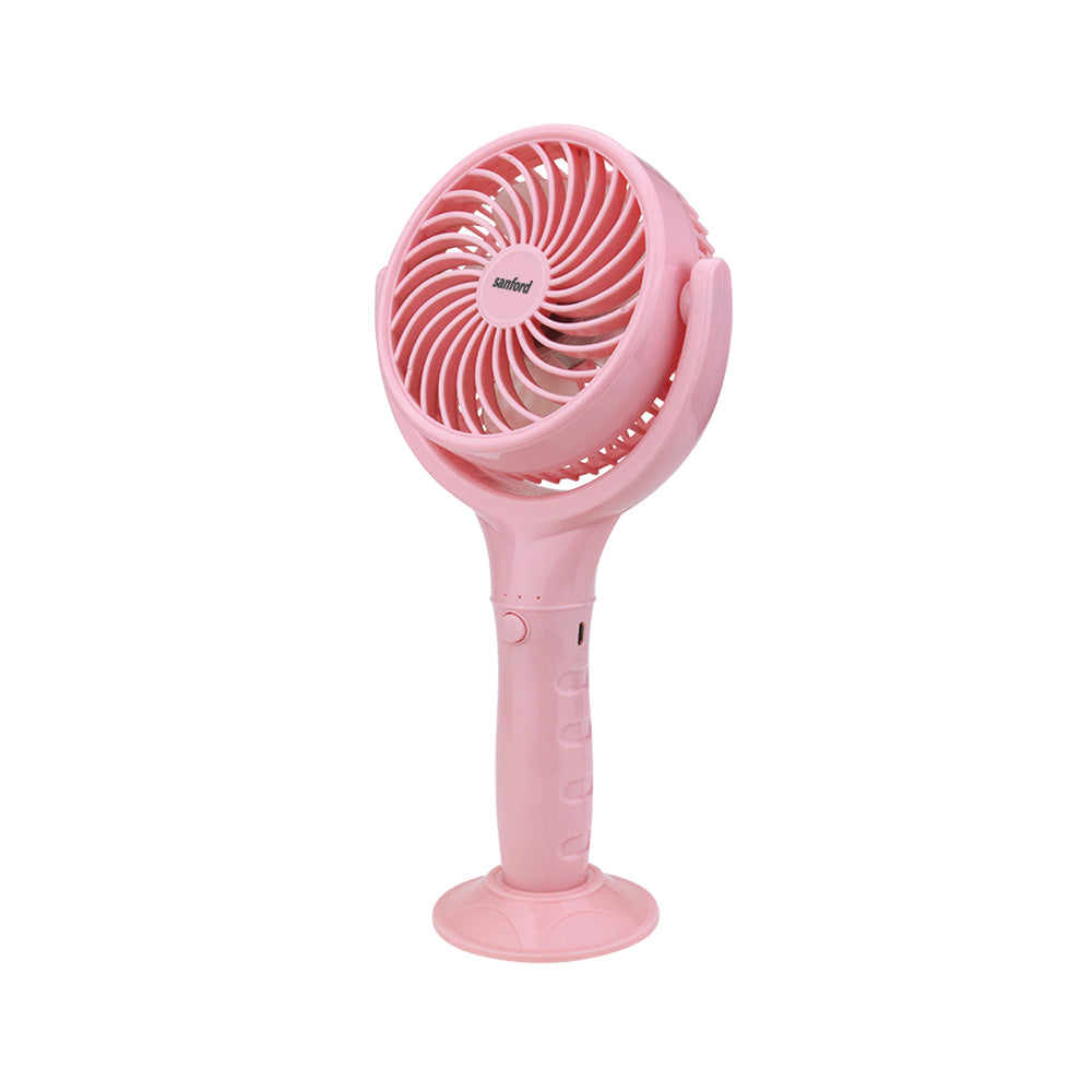 Sanford Rechargeable Hand Fan with USB Charging and 3 Speed Settings | SF936HFN - Sanford India