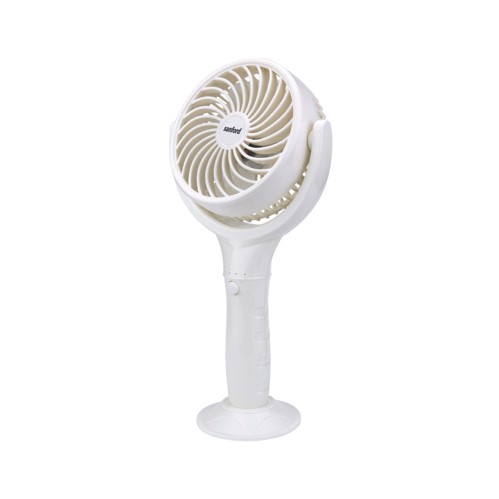 Sanford Rechargeable Hand Fan with USB Charging and 3 Speed Settings | SF936HFN - Sanford India